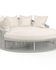 Miami Sunbrella Outdoor Daybed-Outdoor Daybeds-Sunset West-Echo Ash-LOOMLAN