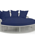 Miami Sunbrella Outdoor Daybed-Outdoor Daybeds-Sunset West-Echo Midnight-LOOMLAN