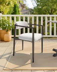 Zuo Modern Midori Olefin Fabric Outdoor Dining Chair