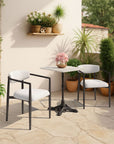 Zuo Modern Midori Olefin Fabric Outdoor Dining Chair
