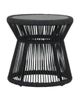 Sunset West Milano Aluminum Modern Outdoor End Table