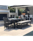 Sunset West Milano Sunbrella Outdoor Dining Chair 2PC