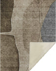 Addison Rugs Modern Brown Washable Indoor-Outdoor Rug