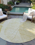 Addison Rugs Modern Gold Washable Indoor-Outdoor Rug