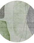 Addison Rugs Modern Green Washable Indoor-Outdoor Rug