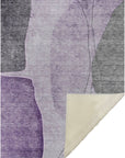 Addison Rugs Modern Purple Washable Indoor-Outdoor Rug