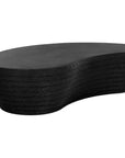 Mojave Coffee Table Concrete Black Outdoor-Outdoor Coffee Tables-SUNPAN-LOOMLAN