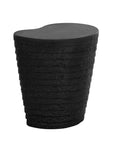 SUNPAN Mojave End Table by Sunpan Concrete Black