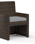 Sunset West Montecito Sunbrella Outdoor Dining Chair 2PC