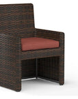 Sunset West Montecito Sunbrella Outdoor Dining Chair 2PC