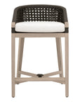 Montecito Rope Outdoor Counter Stool-Outdoor Counter Stools-Essentials For Living-LOOMLAN