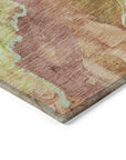 Addison Rugs Naelain Brown Washable Indoor-Outdoor Rug