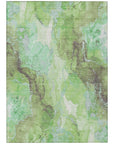 Addison Rugs Naelain Green Washable Indoor-Outdoor Rug
