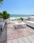 Addison Rugs Naelain Pink Washable Indoor-Outdoor Rug
