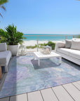 Addison Rugs Naelain Purple Washable Indoor-Outdoor Rug