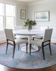 Addison Rugs Naelain Purple Washable Indoor-Outdoor Rug
