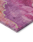 Addison Rugs Naelain Red Washable Indoor-Outdoor Rug