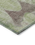 Addison Rugs Naelara Green Washable Indoor-Outdoor Rug