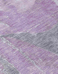 Addison Rugs Naelara Purple Washable Indoor-Outdoor Rug