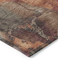 Addison Rugs Naelien Brown Washable Indoor-Outdoor Rug