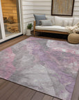 Addison Rugs Naelien Pink Washable Indoor-Outdoor Rug