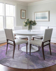 Addison Rugs Naelien Purple Washable Indoor-Outdoor Rug