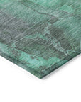 Addison Rugs Naelien Teal Washable Indoor-Outdoor Rug