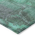 Addison Rugs Naelien Teal Washable Indoor-Outdoor Rug
