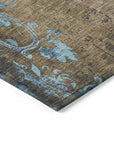 Addison Rugs Naelion Brown Washable Indoor-Outdoor Rug