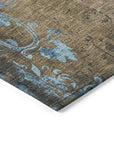 Addison Rugs Naelion Brown Washable Indoor-Outdoor Rug
