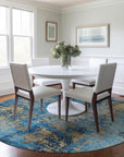 Addison Rugs Naelira Blue Washable Indoor-Outdoor Rug