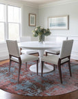 Addison Rugs Naelira Coral Washable Indoor-Outdoor Rug