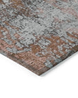 Addison Rugs Naelira Orange Washable Indoor-Outdoor Rug