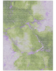Addison Rugs Naelius Green Washable Indoor-Outdoor Rug