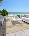 Addison Rugs Naelon Gold Washable Indoor-Outdoor Rug