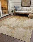 Addison Rugs Naelon Gold Washable Indoor-Outdoor Rug