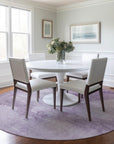 Addison Rugs Naelon Purple Washable Indoor-Outdoor Rug