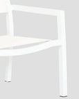 Sunset West Naples Stackable Sling Outdoor Dining Chair 2PC