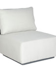 Naples White Fabric Outdoor Modular Sofa