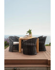 Sunset West Natural Teak Outdoor Dining Table