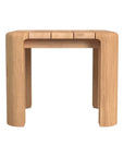 Sunset West Natural Teak Rectangular Outdoor End Table