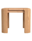 Sunset West Natural Teak Rectangular Outdoor End Table
