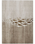 Addison Rugs Nautical Brown Washable Indoor-Outdoor Rug