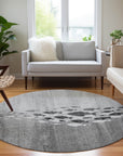 Addison Rugs Nautical Grey Washable Indoor-Outdoor Rug