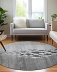 Addison Rugs Nautical Grey Washable Indoor-Outdoor Rug