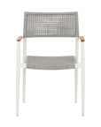 SUNPAN Nava Rope Stackable Outdoor Dining Armchair 2PC