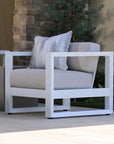 Sunset West Newport Sunbrella Outdoor Club Chair