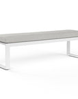Sunset West Newport Sunbrella Outdoor Dining Bench