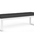 Sunset West Newport Sunbrella Outdoor Dining Bench