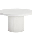 SUNPAN Nicolette Concrete Outdoor Round Dining Table